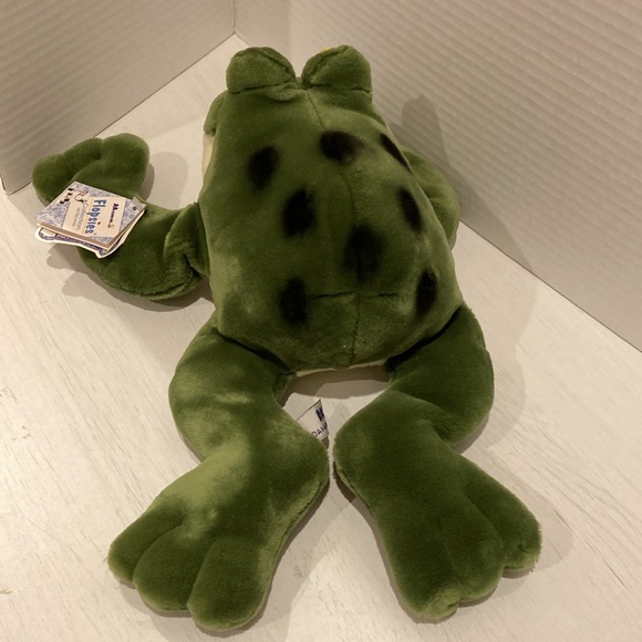 Flopsies Collection Jumpin Jacques Frog Toad Plush Stuffed Animal Green Soft 14” - Picture 5 of 11